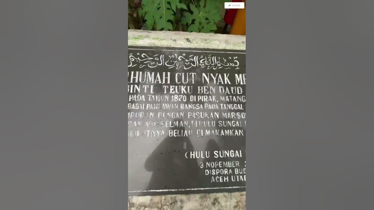 Rumah pahlawan wanita Aceh Cut Nyak Meutia