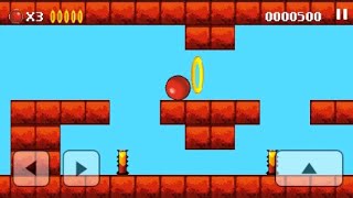 bounce classic !! iOS, Bounce Original - Level 1 to 3 Completing !! new update 2022 screenshot 4