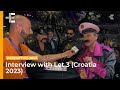 Capture de la vidéo Let 3: 'We Will Protect You With The Power Of Love' - Eurovision 2023 Croatia Prepartyes Interview