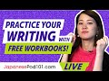 Practice Writing in Japanese with Free Workbooks!