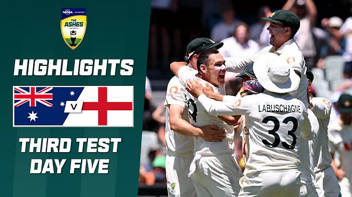 Australia v England 2025-26 | Third #Ashes Test | Day Five
