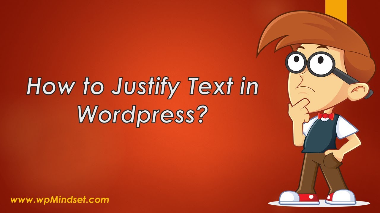 How to Justify Text in WordPress? - YouTube