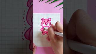 Hướng dẫn vẽ đơn giản |VẼ GẤU DÂU CUTE|Easy Drawings| Cute drawings| draw so cute