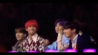 JUNGKOOK V DAN LISA || Bts reaction to blackpink mma 2018💜