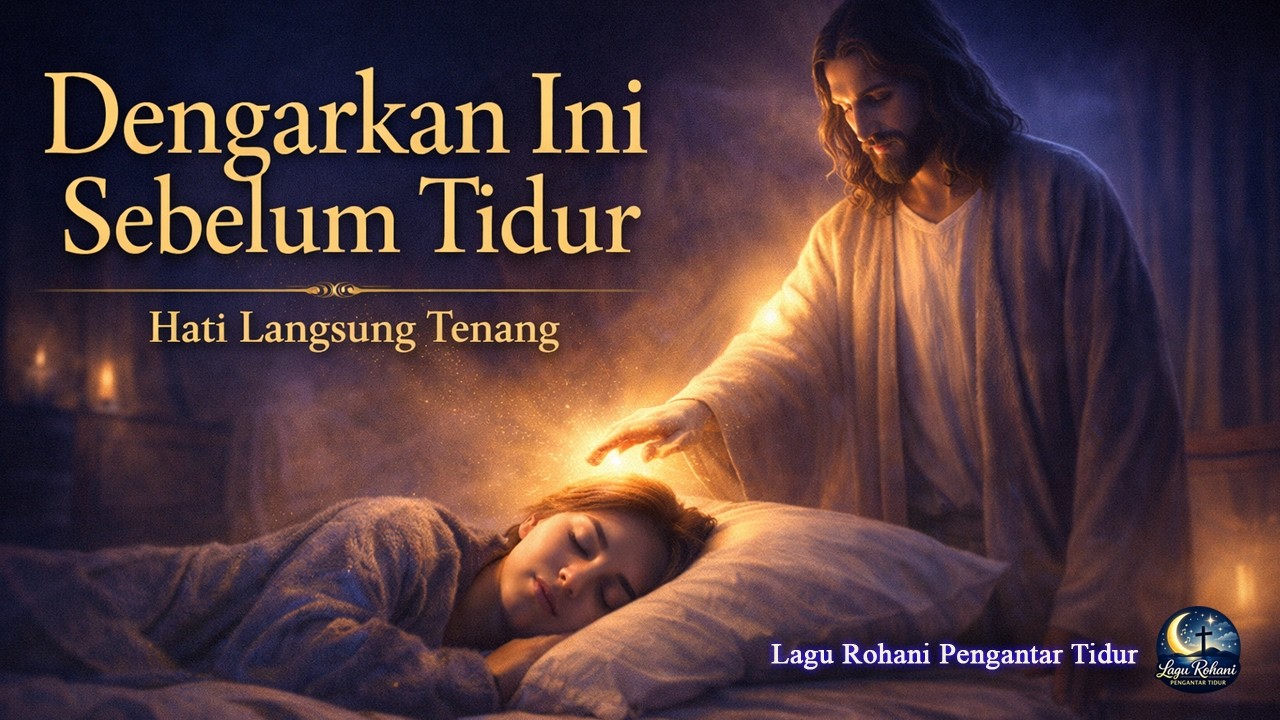 Dengarkan Ini Sebelum Tidur… Doa Malam \u0026 Lagu Rohani Menyentuh Hati