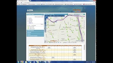 Navigating EPA Enviromapper
