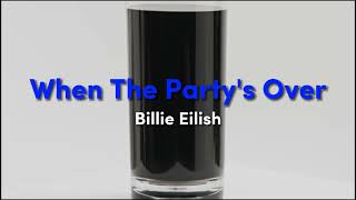 Billie Eilish - When The Party's Over () Resimi