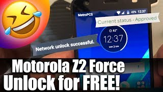 Unlock your Motorola Z2 Force for FREE screenshot 1