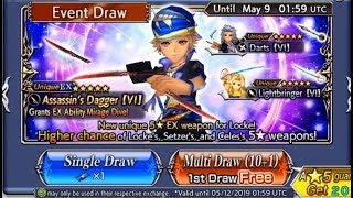 Dissidia Final Fantasy: Opera Omnia - Locke (Free Multi Pull) Event Draw