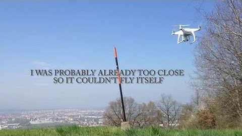 DJI Phantom 4 – Tap to Fly - Object Avoidance – Test