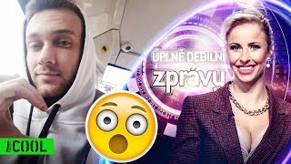 Skandál na české YouTube scéně - Úplně debilní zprávy Prima COOL (1.4.2019)