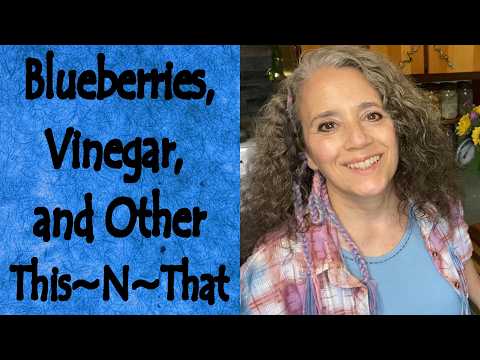 Blueberries, Vinegar Questions, and Other This~N~That