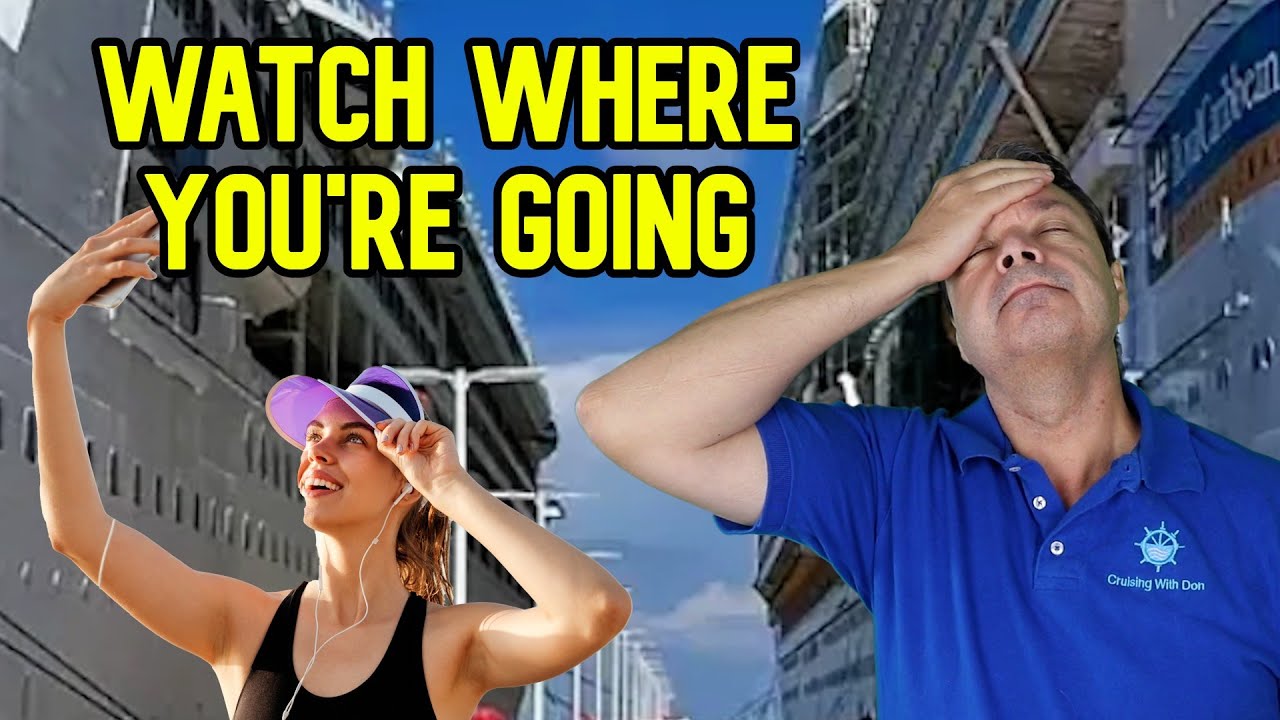 PASSENGER FALLS BETWEEN 2 CRUISE SHIPS TAKING A PHOTO, CRUISE NEWS