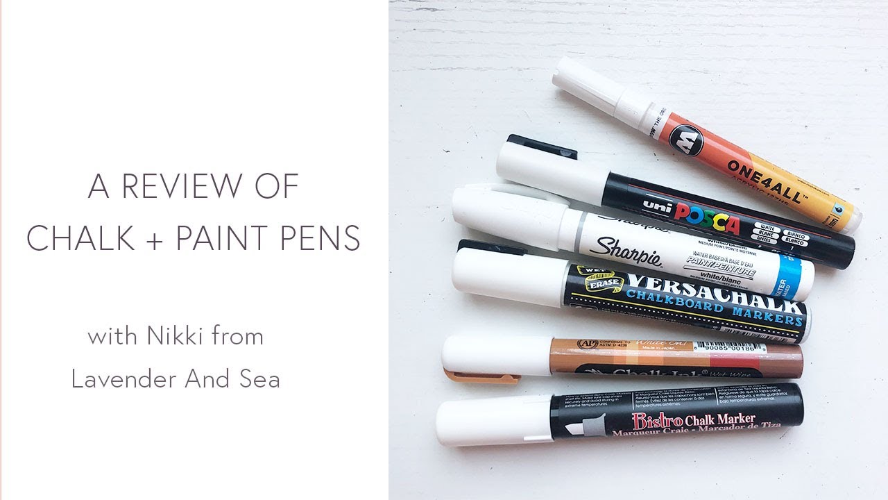 SHINAH REVIEWS: The Best Paint Markers for lettering on canvas