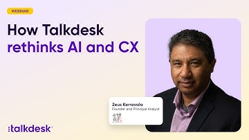 How Talkdesk rethinks AI and CX