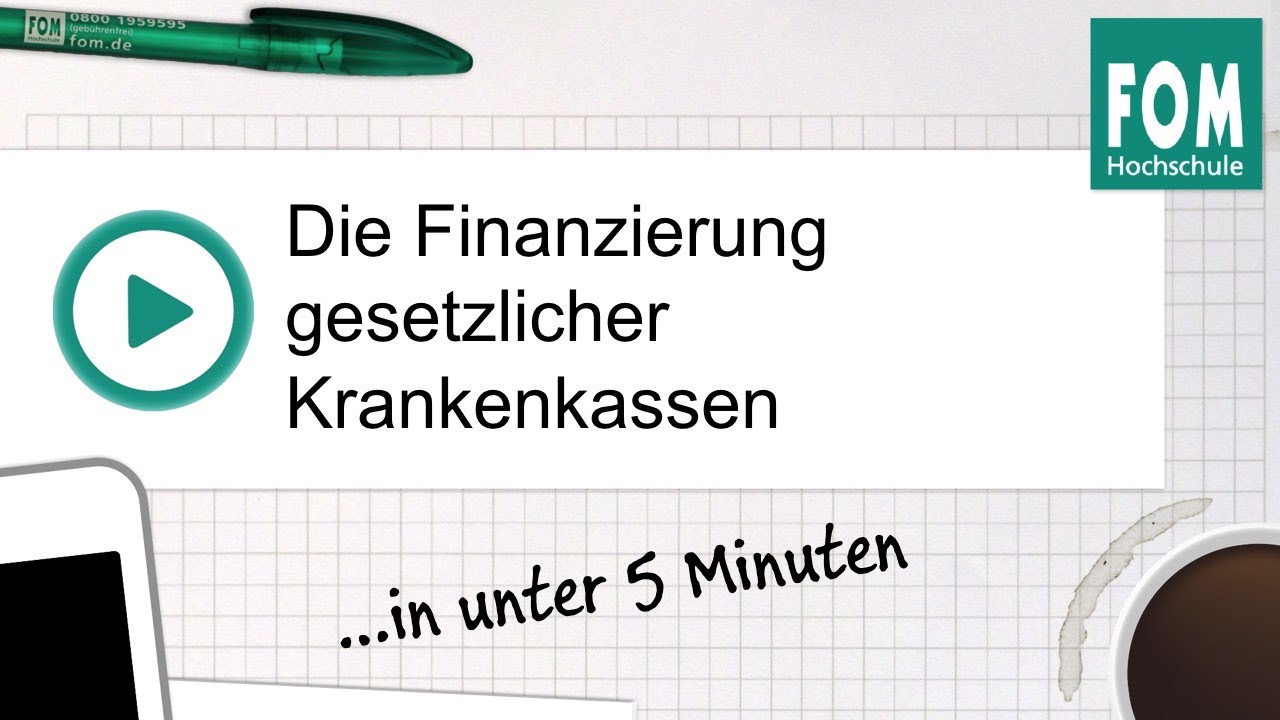 Finanzierung gesetzlicher Krankenkassen in unter 5 Minuten | Video ...