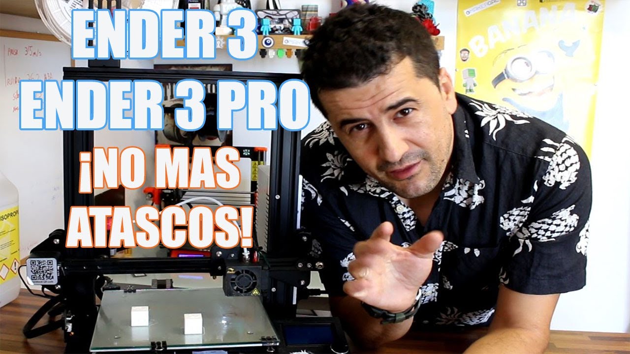 ENDER 3 MEJORA OBLIGATORIA ¡¡NO MAS ATASCOS!!