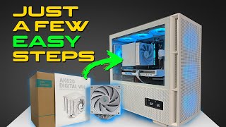 How To Install DeepCool AK620 Digital CPU Cooler