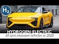 10 New Hydrogen-Electric Vehicles Restoring Interest Towards Fuel-Cell Technology