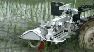 YANMAR 多目的作業機 RG6/RG8 田植機 eena - YouTube
