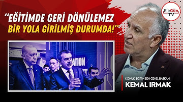 "AKP eğitim konusunda adeta gaza bastı!" Eğitim-Sen Genel Başkanı Kemal Irmak...