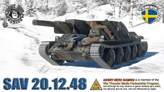 War Thunder: SAV 20.12.48, Swedish, Tier-2, Premium Tank Destroyer