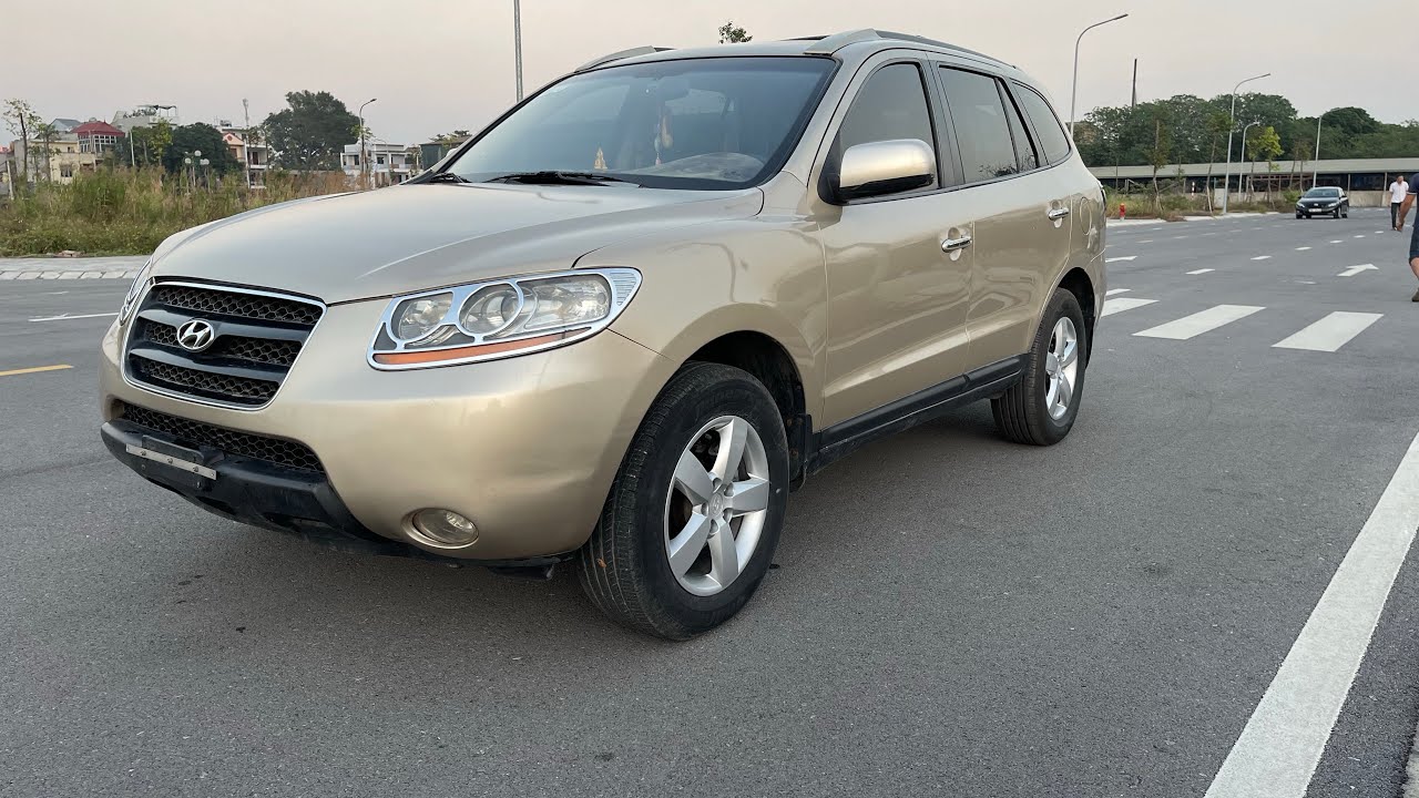 Santafe máy dầu 2008 số sàn bền khoẻ , cực kì tiết kiệm.