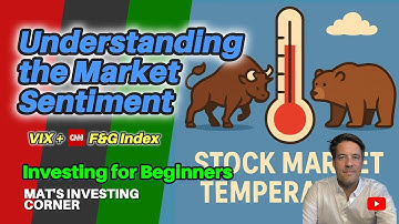 🐂📉 Stock Market Sentiment 🐻 | VIX & Fear & Greed Index Explained