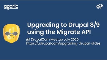 Upgrading to Drupal 8/9 using the Migrate API - DrupalCorn Meetup 2020-07-09