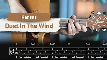 Dust In The Wind - Kansas | Tab Intro | Tutorial | Lesson