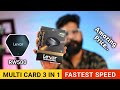 Best Multi Card Reader | Lexar 3-in-1 Card Reader | SD, microSD, CF | High Speed | Live Speed Test 