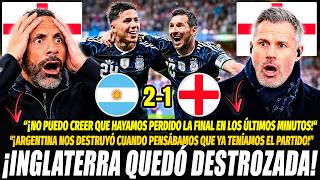 💥 LA TV INGLESA EXPLOTA con la REMONTADA HISTÓRICA de ARGENTINA! MESSI LLEVA A LA ALBICELESTE A...