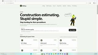 BidSimp Projects Demo | Organize Takeoffs & Material Lists