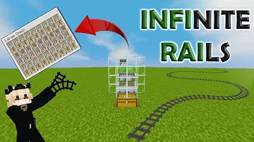 Fastest & Easiest Rails Duper - Minecraft [1.21]