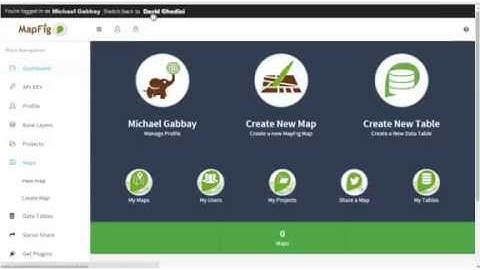 MapFig Manage Client Maps