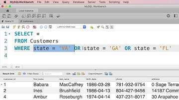 SQL #11 - The IN Operator - Title [By Mosh Hamedani]