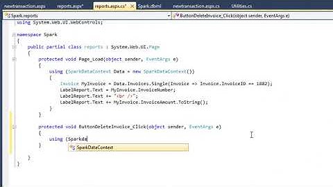 ASP.NET 4.0 Essential Skills Lesson 10-9: Delete database records using LINQ