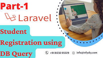 How To Create User Registration in Laravel 8| Registration  Form Laravel 8  Step by step insert form