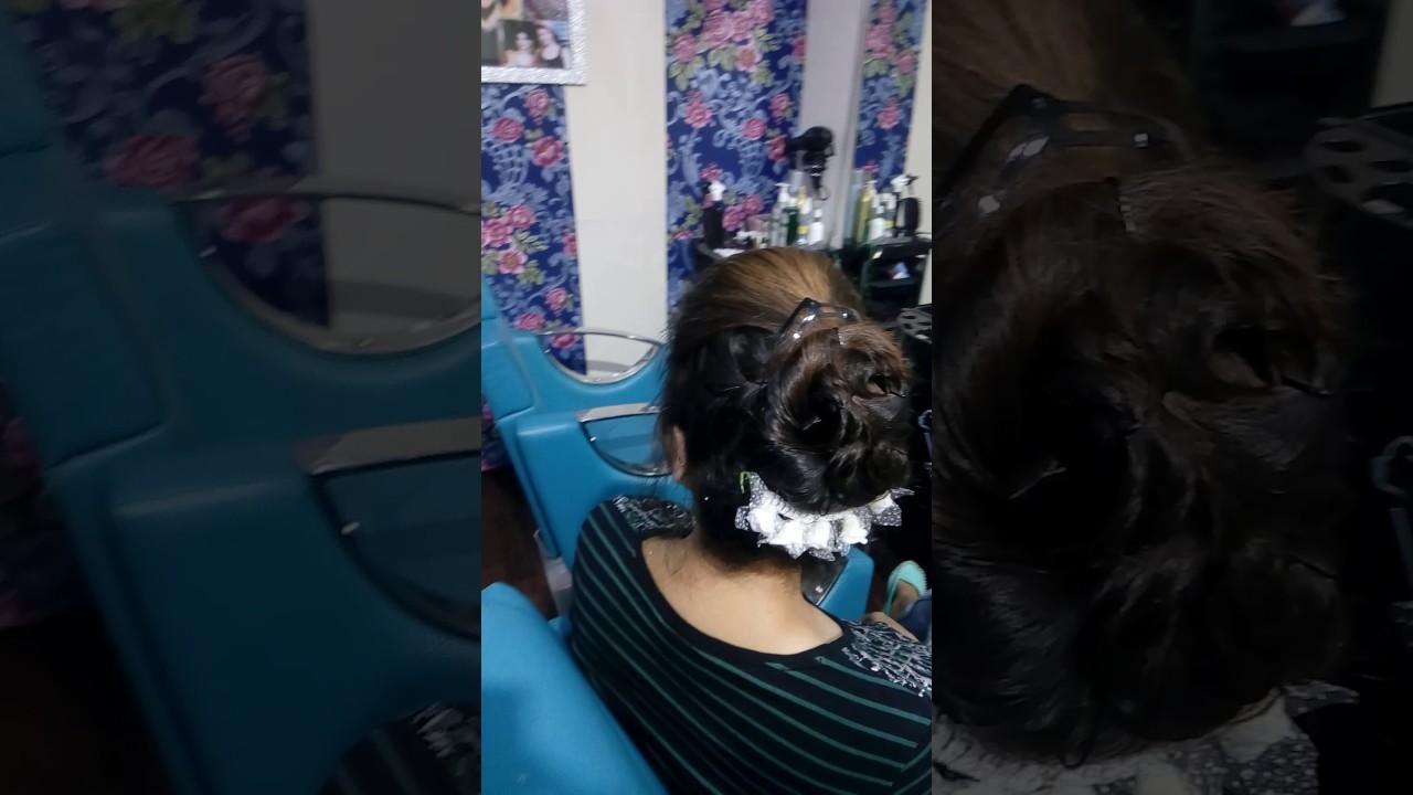 Beautiful hairstyle in Foxy Salon YouTube