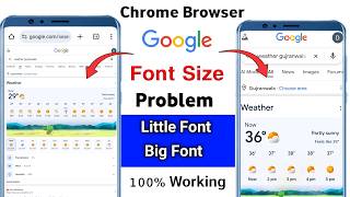 Google Chrome font size too small||Google Chrome font size too big||Google Chrome text size settings screenshot 2