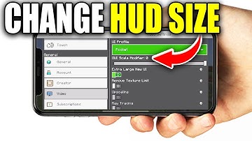 How To Change The HUD Size In Minecraft Mobile - Easy Guide