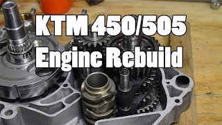 How-To: KTM 450 505 SX-F Top & Bottom Engine Rebuild 2007-2012