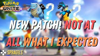 Newest Patch Is Honestly A Surprise - Pokémon Unite