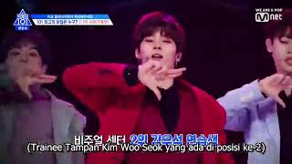 [Indo Sub] Produce X 101 Ep. 7 | 'To My Youth' Team Cut