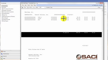 Microsoft Dynamics GP Payables Management Check Stub