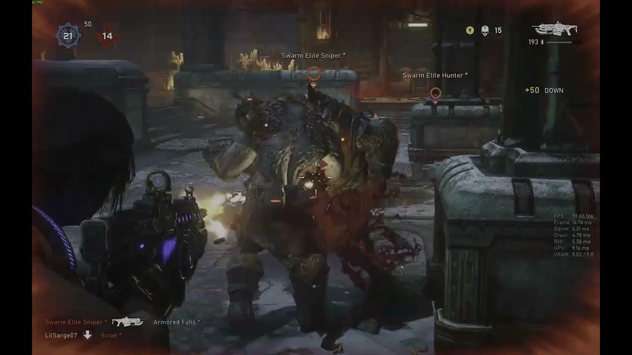 Gears 5 bot match 2 [highlights] YouTube