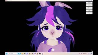 [VTuber] Phoebe the Bunny Vroid Model Expressions Test