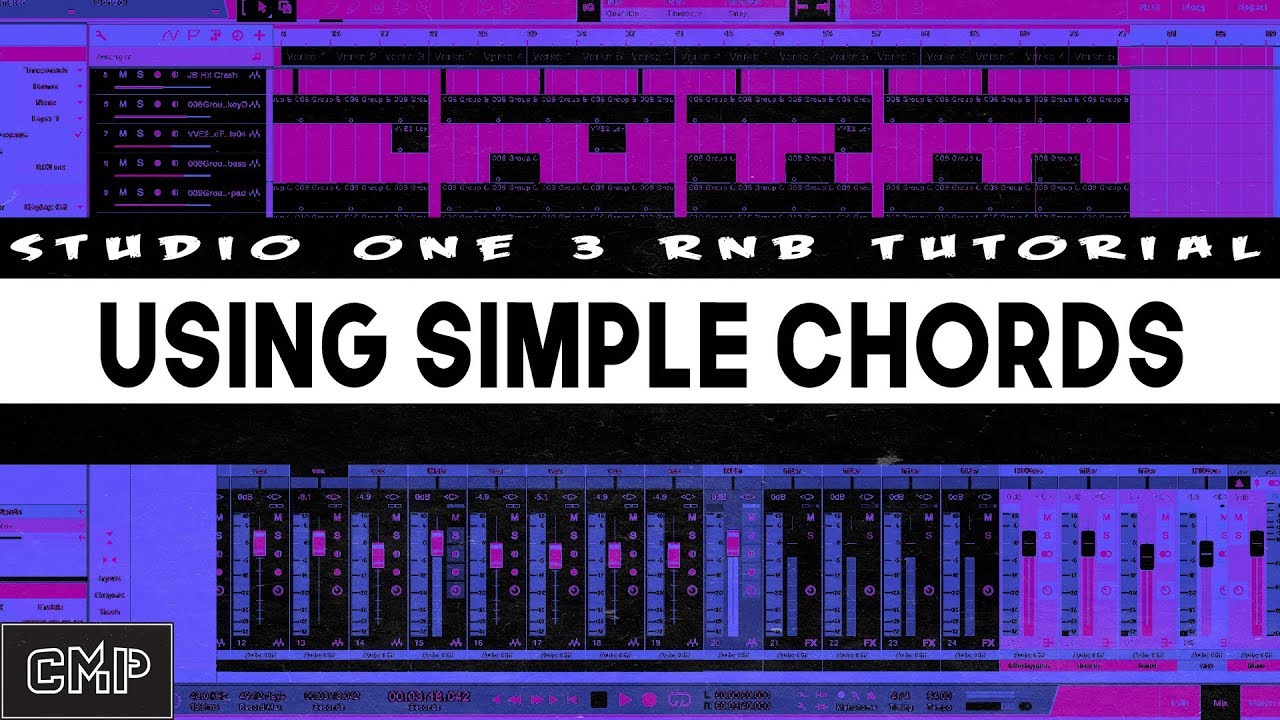 studio one 3 keygen How to Make an RnB Beat In Studio One 3 with Simple Chords | Studio One 3 tutorial beat making