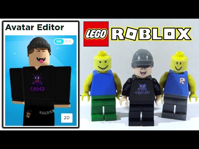Made a lego figure in roblox so yeah thought that was pretty cool :) : r/ lego