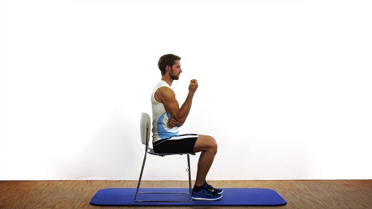 Ellenbogen Flexion Extension im Sitz YouTube